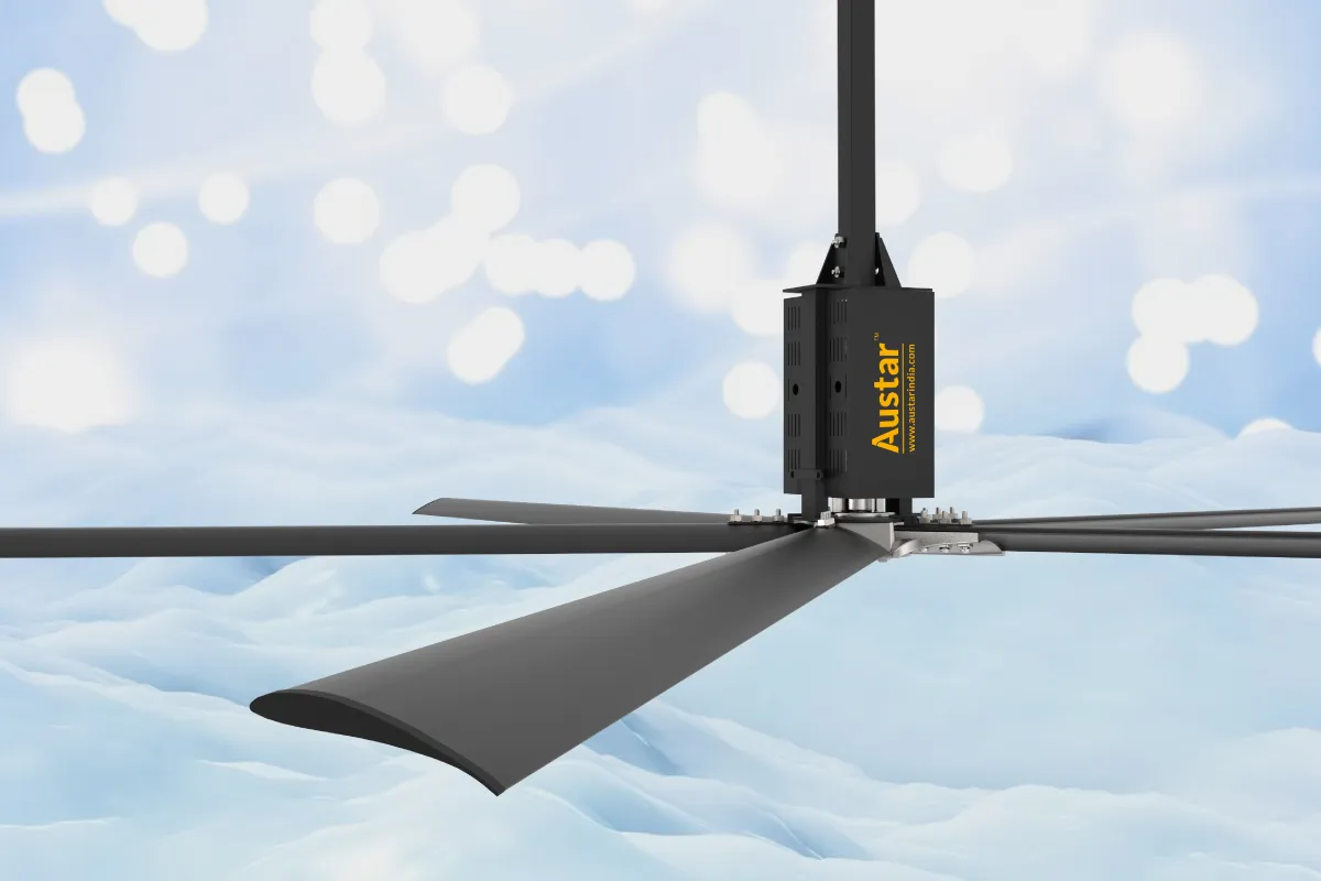 Blade profile — AS125 Geared HVLS fan