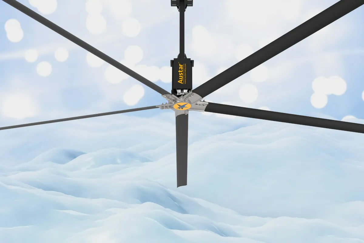 AS125 12 Feet Geared HVLS Fan