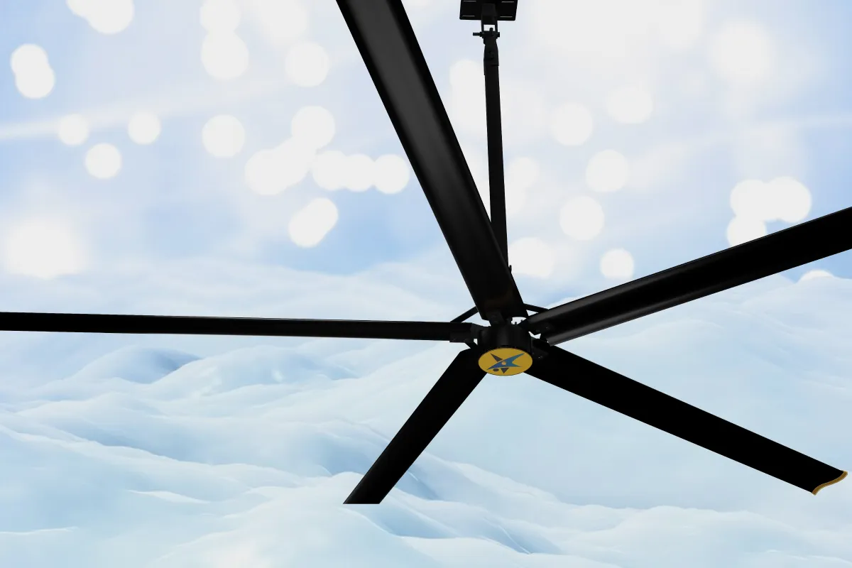 Blade assembly — ASGL106 Gearless HVLS fan